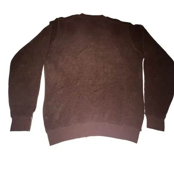 Vintage 70s 80s McGregor Fleece Sweater Sz L - Picture 5 of 9